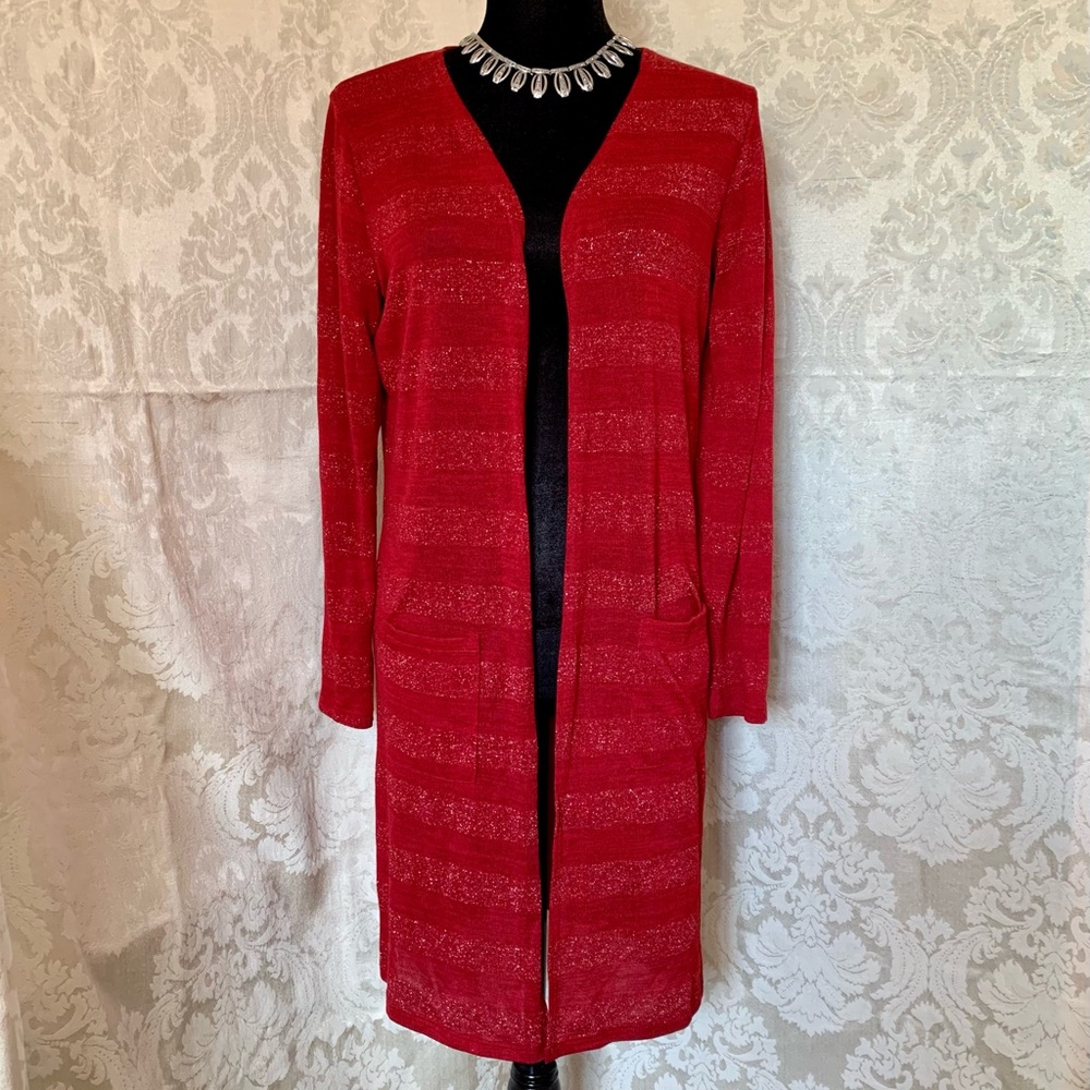 Ladies Robin, Artisan Signature open cardigan